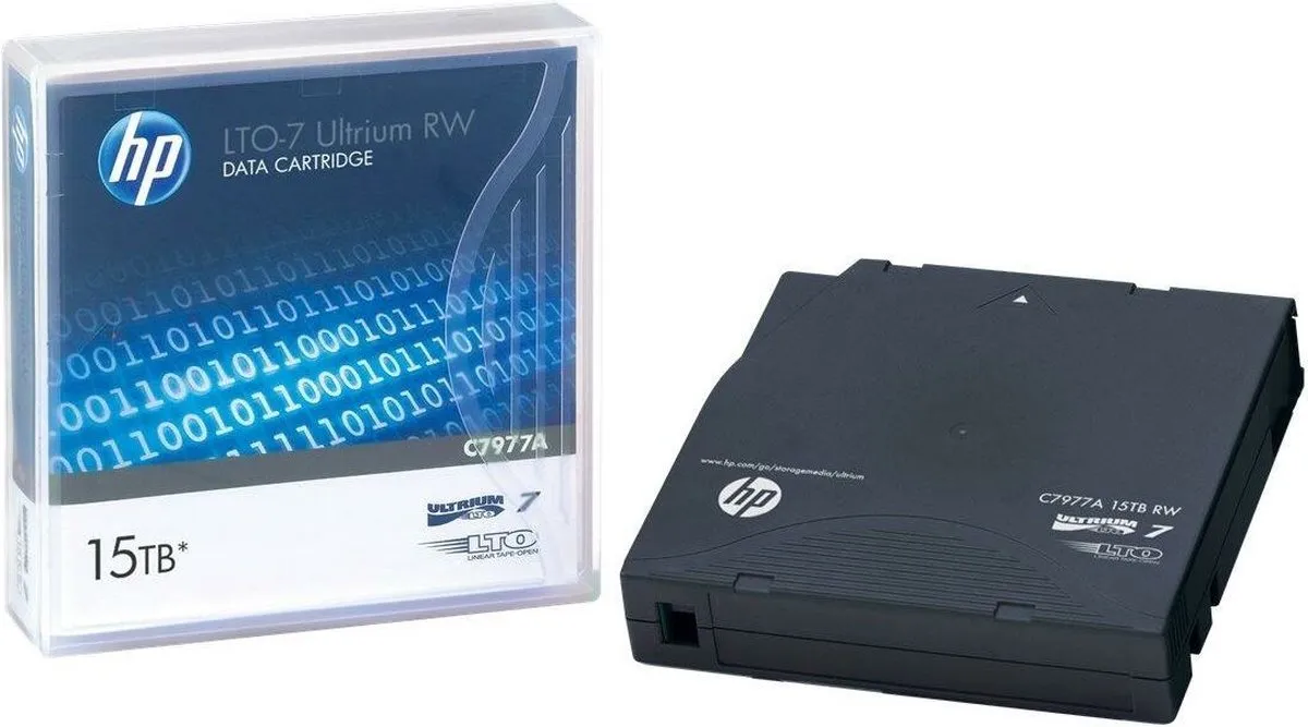 HP LTO-7 C7977A Data Cartridge 15TB