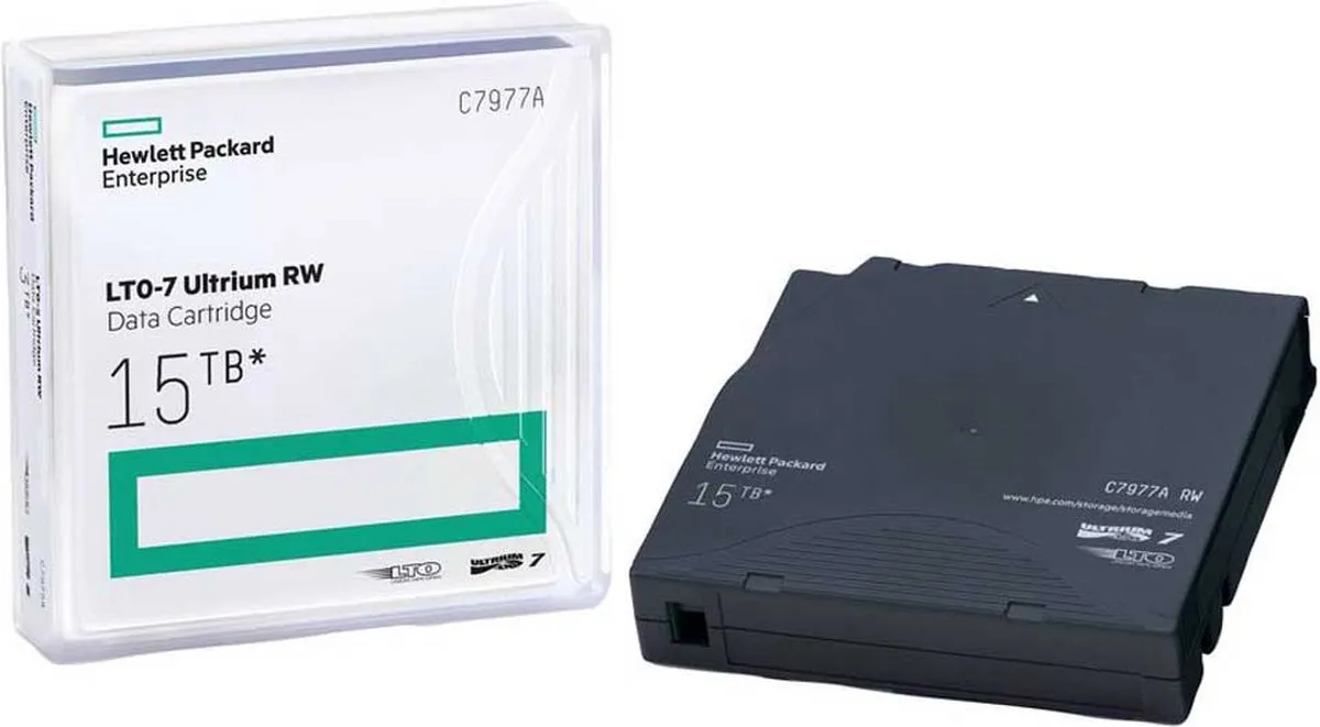 HP LTO-7 C7977A Data Cartridge 15TB
