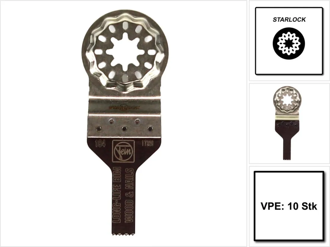 Fein Starlock E-Cut Long-Life Zaagblad 30x10mm