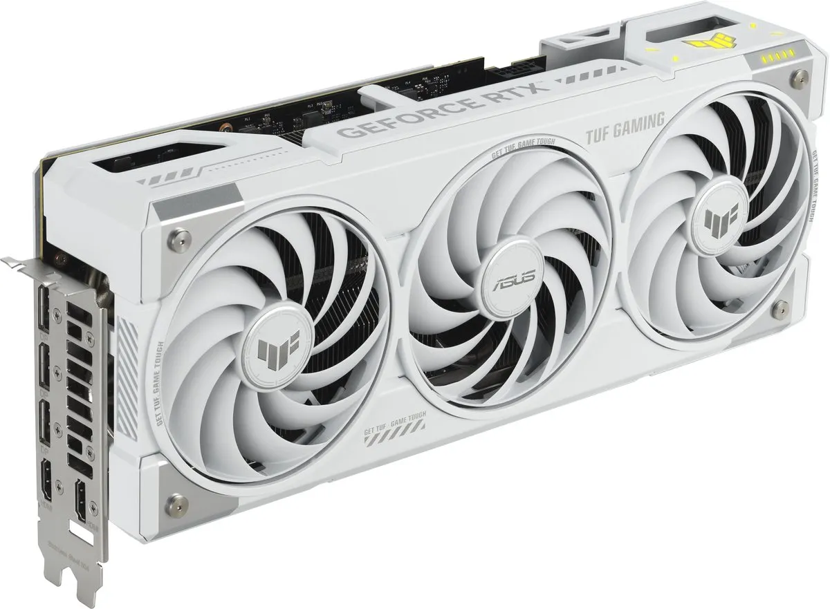 ASUS TUF GeForce RTX 5070 Ti White OC Edition 16GB - Wit