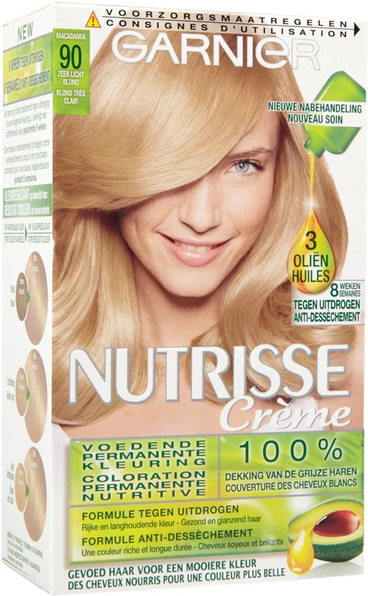 Garnier Nutrisse Ultra Crème 9 Zeer Lichtblond Haarverf 824ml