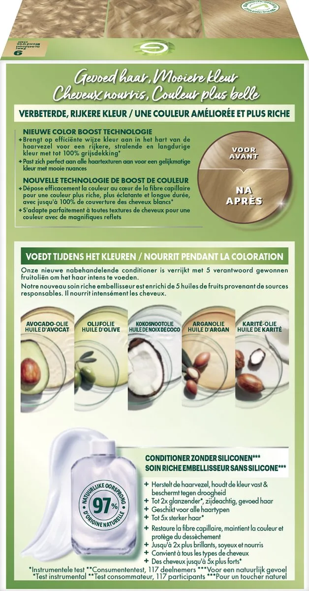 Garnier Nutrisse Ultra Crème 9 Zeer Lichtblond Haarverf 824ml