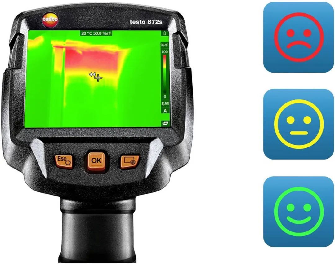 Testo 872s Warmtebeeldcamera -30 tot +650°C 240x180px