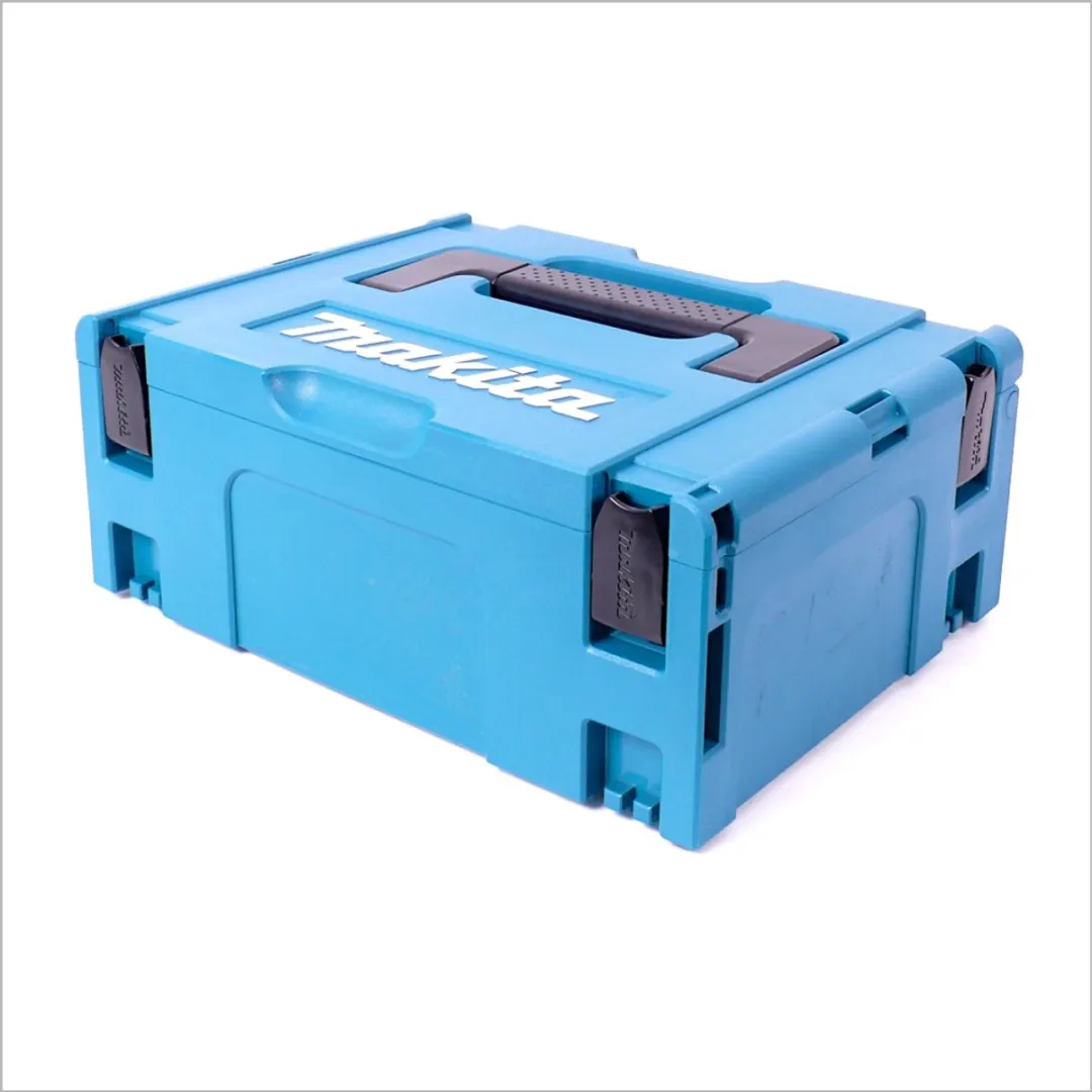 Makita MAKPAC Set 3 Stuks - Transport- & Gereedschapskist - Turquoise