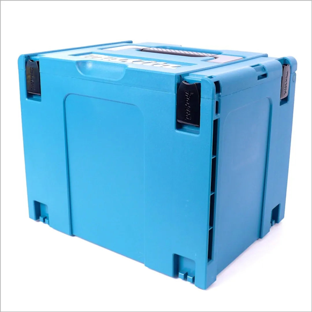 Makita MAKPAC Set 3 Stuks - Transport- & Gereedschapskist - Turquoise
