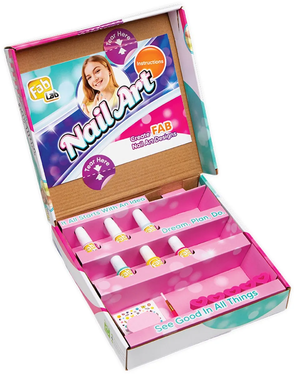 Goliath FabLab Nagellakset - 6x42ml - Multi