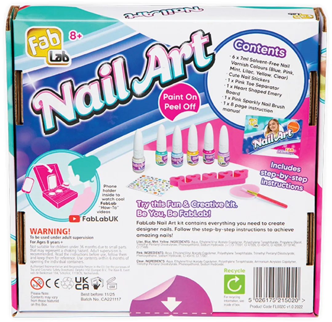 Goliath FabLab Nagellakset - 6x42ml - Multi