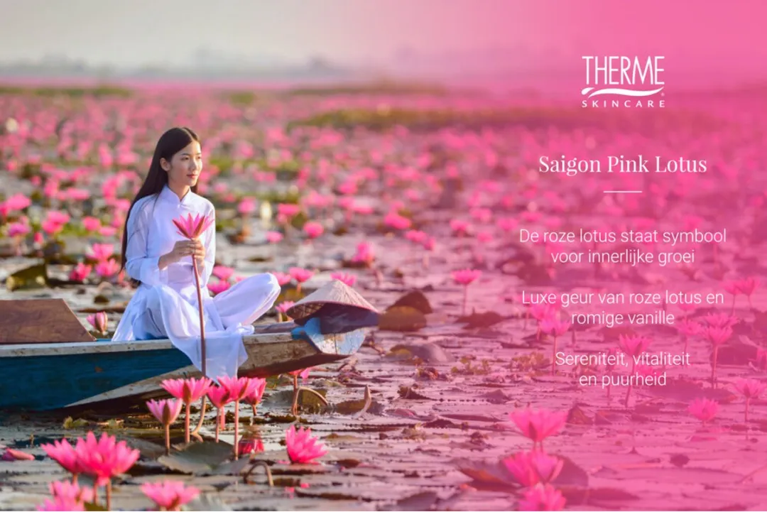 Therme Saigon Pink Lotus Douchegel - 6x200ml