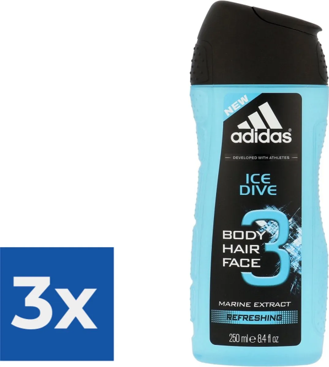 adidas Ice Dive Douche & Shampoo