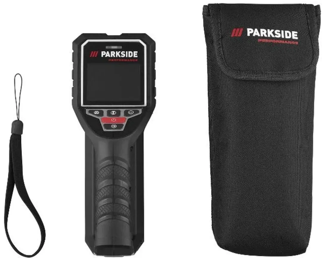 PARKSIDE Performance Kabelzoeker - ±10mm Nauwkeurig - Metaal 120mm/Hout 38mm/Stroom 60mm - Zwart