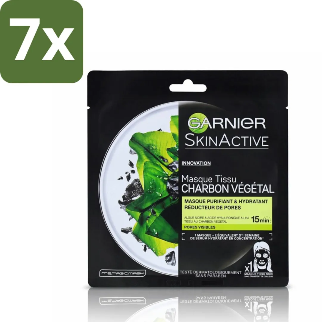 Garnier SkinActive Charcoal Gezichtsmaskers