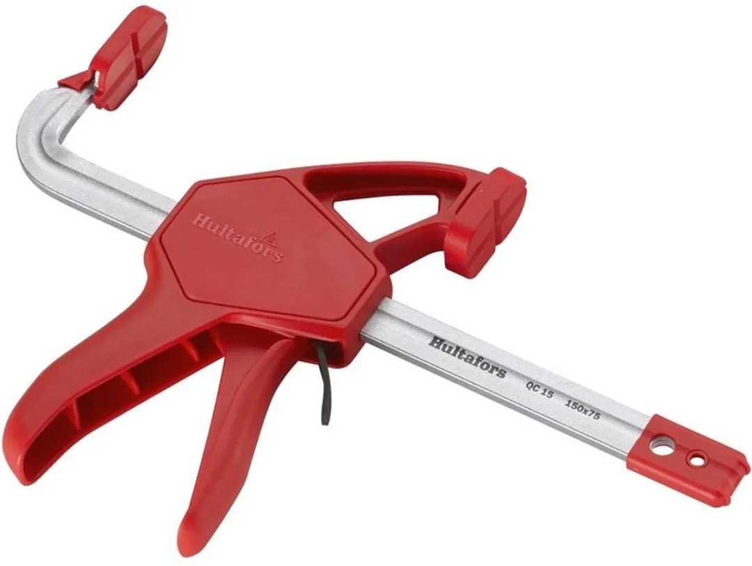 Hultafors QC 15 Eenhandslijmklem 15cm - 90kg - Wit