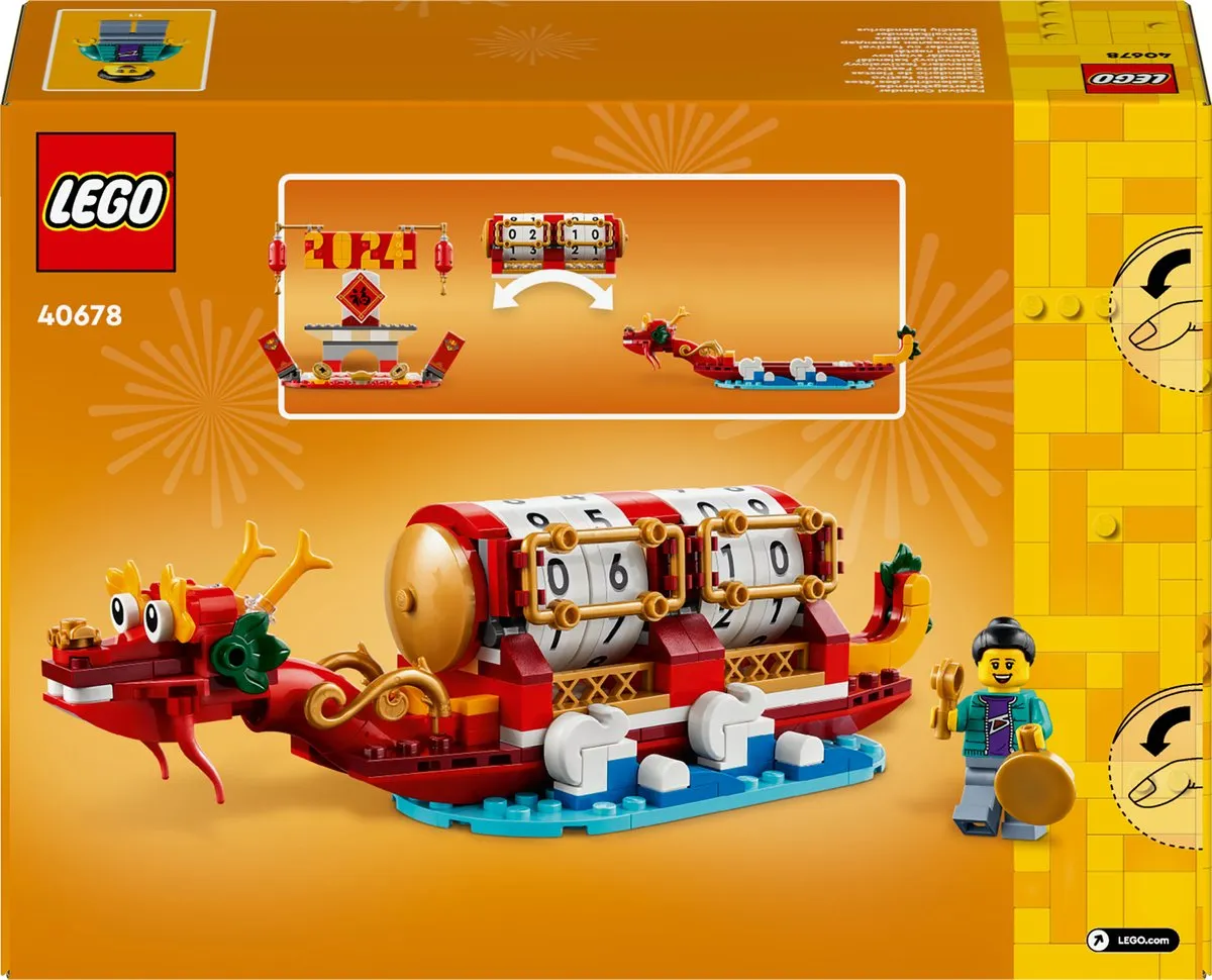 LEGO Iconic Festivalkalender 40678 - 345 Stukken