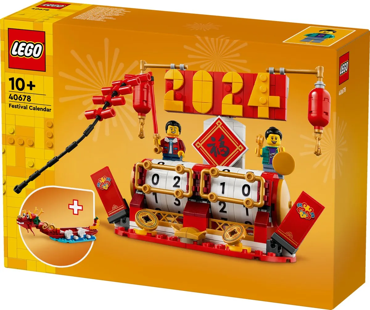 LEGO Iconic Festivalkalender 40678 - 345 Stukken