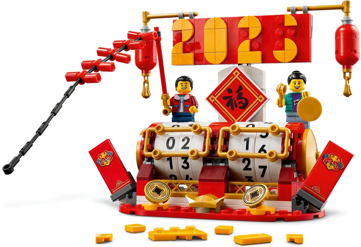 LEGO Iconic Festivalkalender 40678 - 345 Stukken