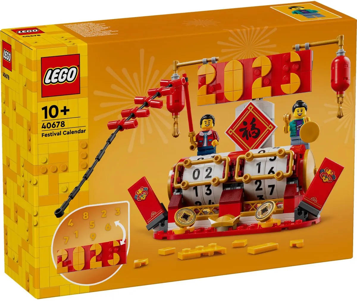 LEGO Iconic Festivalkalender 40678 - 345 Stukken