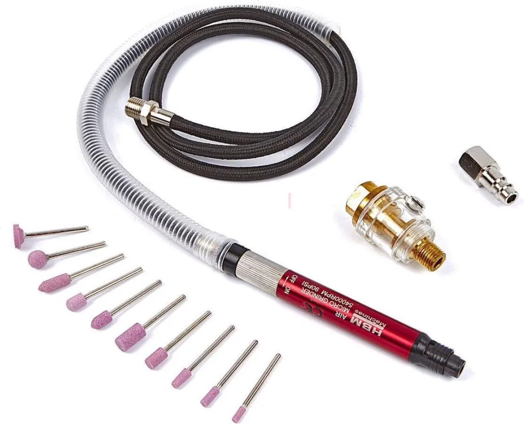 HBM AT 10 Pneumatische Stifslijper - 3mm Spantang - afbeelding 2 van 6