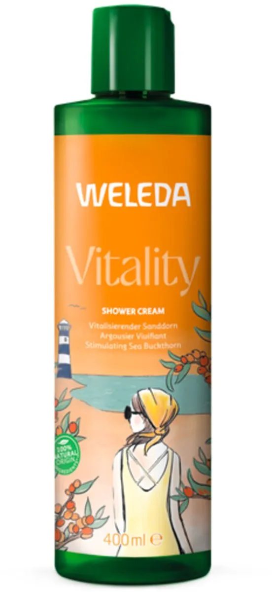 Weleda Vitality Douchecrème Grapefruit & Mandarijn 400ml