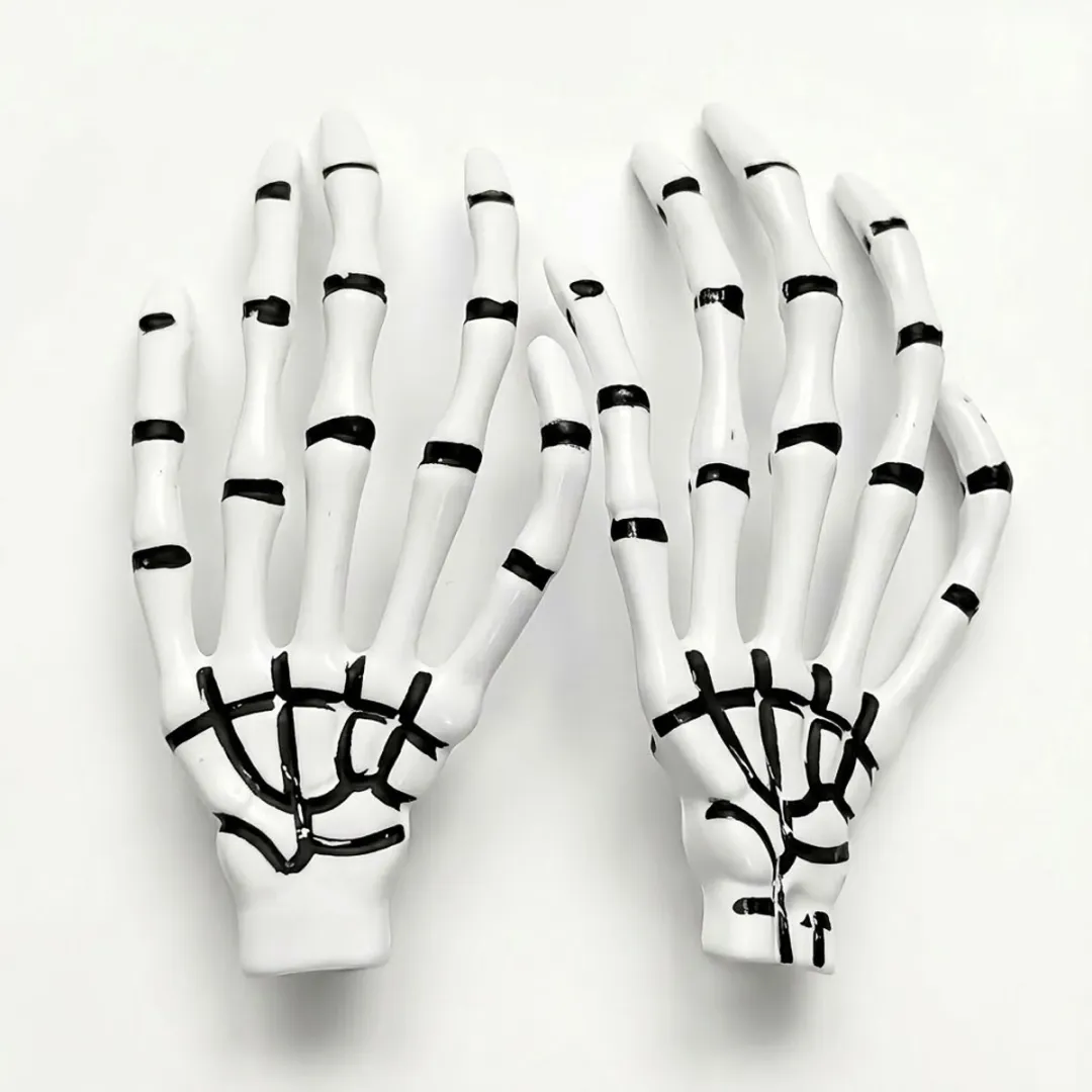 NuveX Wit Skeleton Haarspeldset
