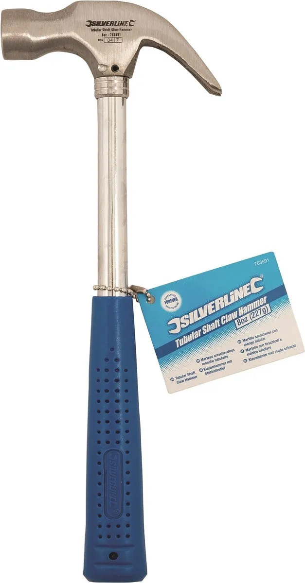 Silverline Klauwhamer Rond 227g
