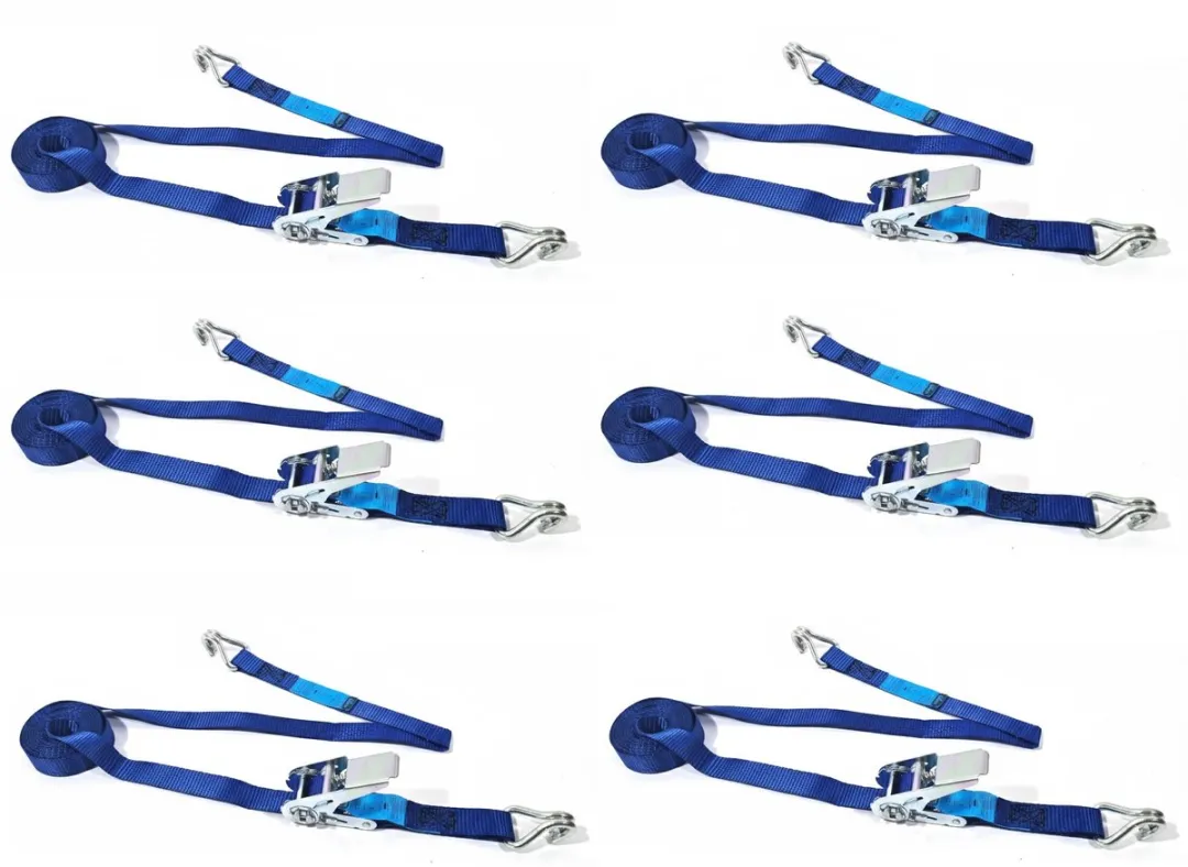 Jumbo 6-delige Spanbanden 600kg Blauw