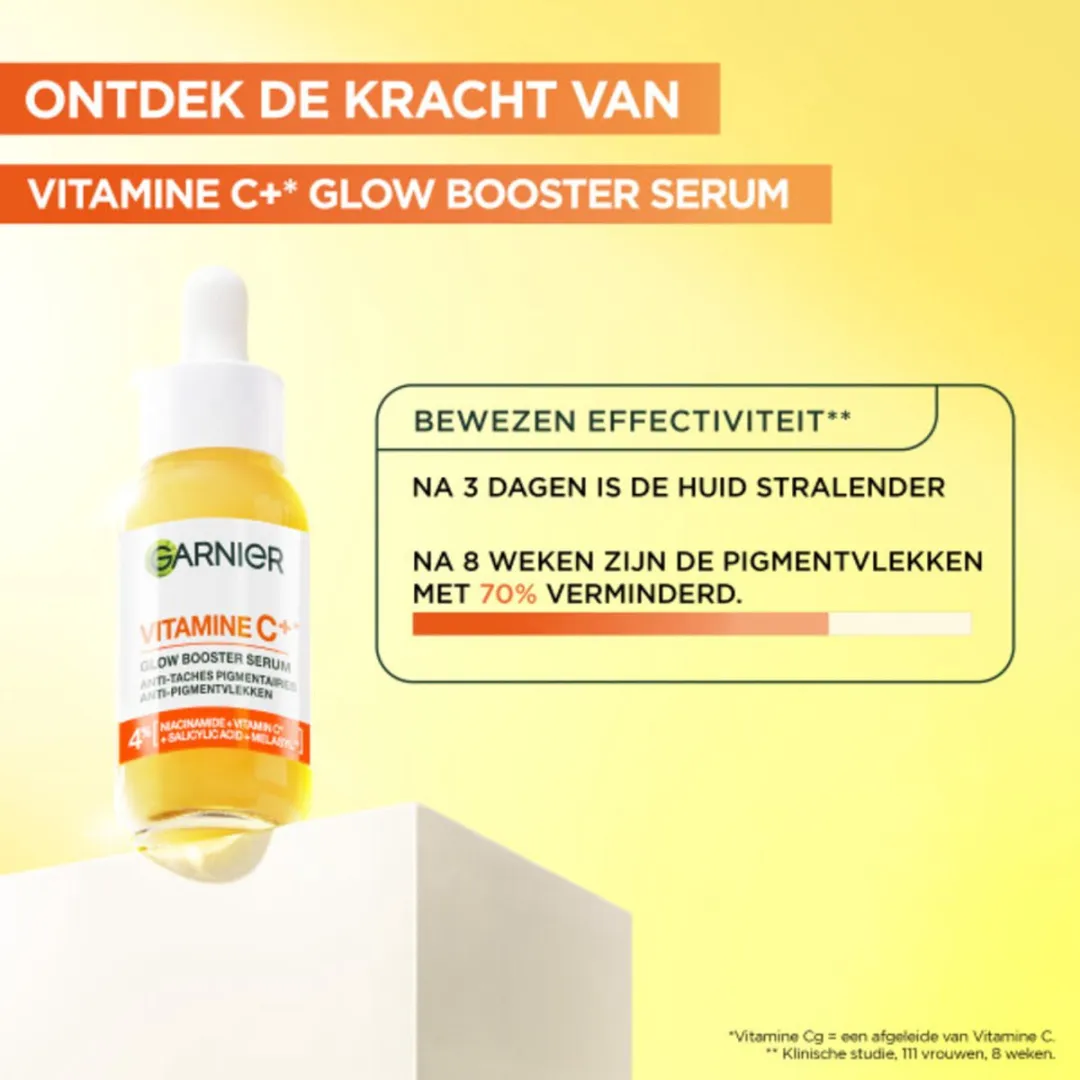 Garnier SkinActive Vitamine C Serum 180ml (6x30ml) - Tegen Pigmentvlekken