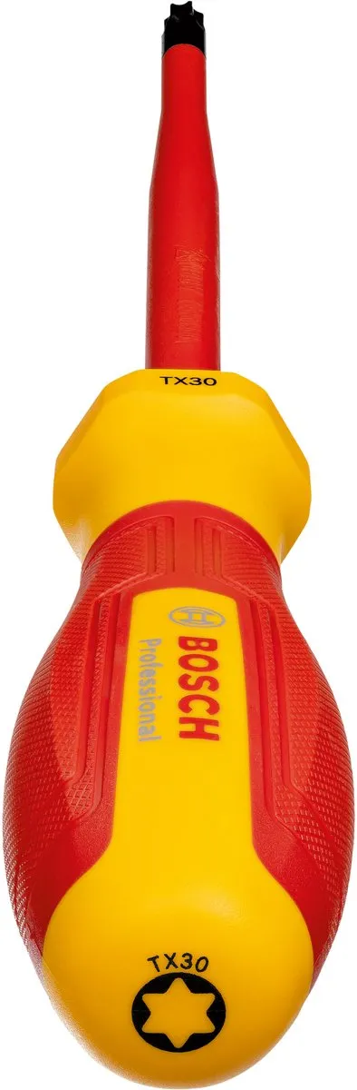 Bosch Professional VDE Schroevendraaier TX 30 - Geel/Rood