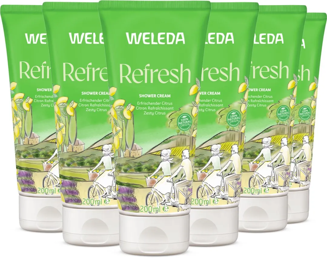 Weleda Refresh Douchecrème 200ml