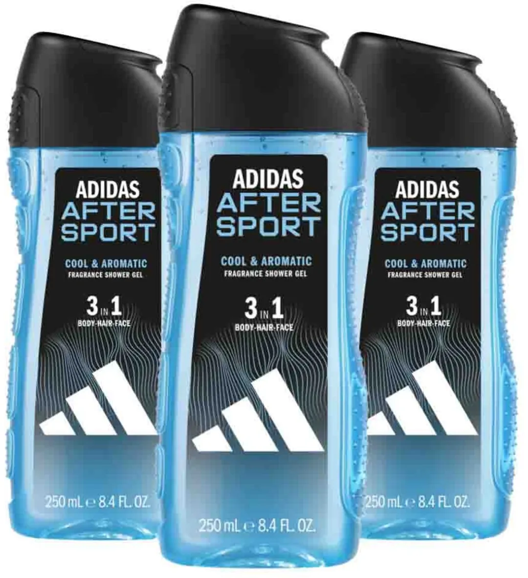 adidas After Sport Douchegel - 750ml (3x250ml)