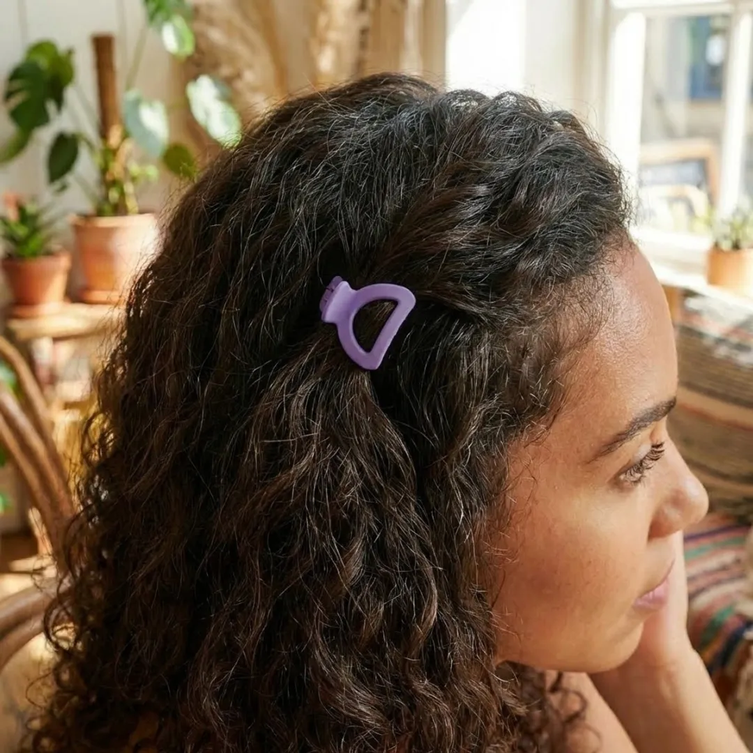 NuveX Haarclips Set 3 Stuks - Mintgroen/Lila/Crème