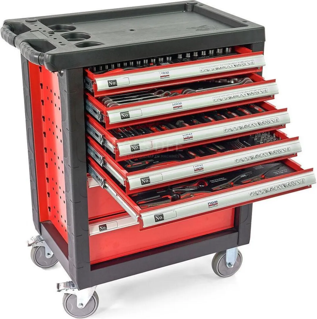 HBM 196 Premium Gevulde Gereedschapswagen