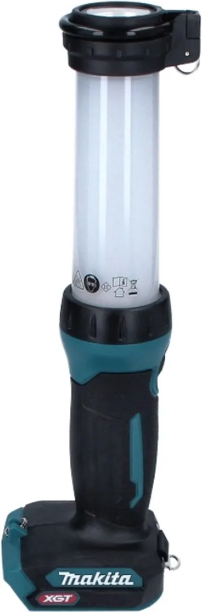 Makita DEAML002G LED Werklamp XGT 40V Max - 20 Lichtpunten - Turquoise/Zwart - afbeelding 6 van 6