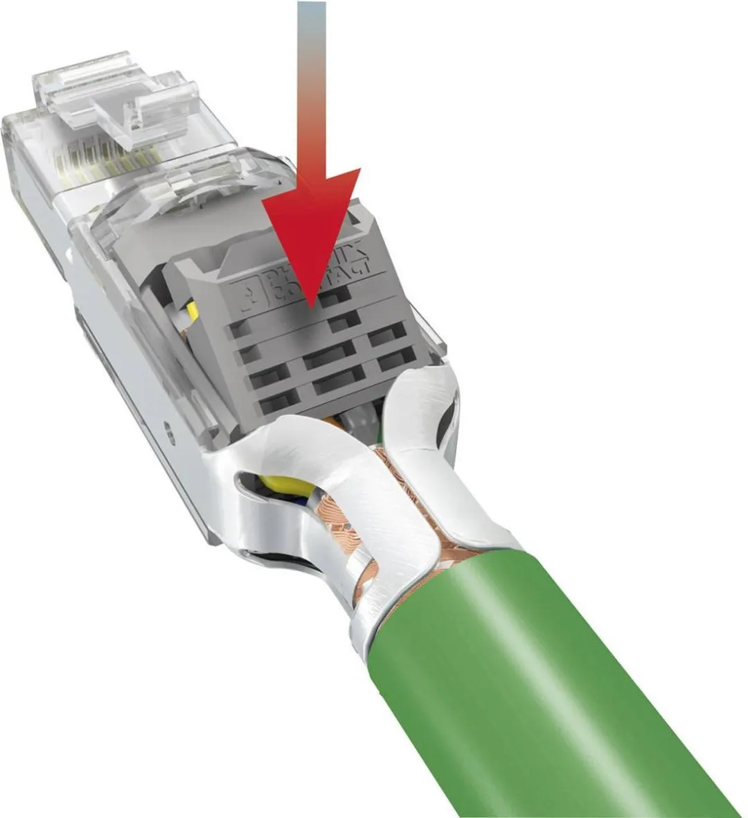 Phoenix Contact 1417401 Sensor/Actuator Dataconnector 8P8C