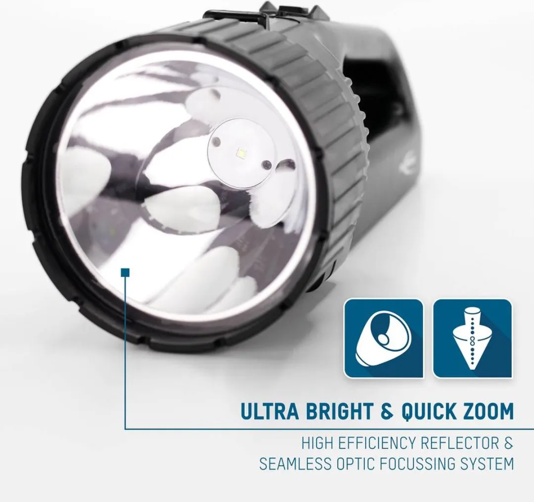 Ansmann Future SD10000M LED Schijnwerper - Zwart