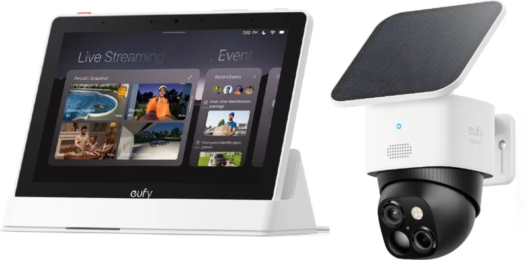 Eufy E10 Smart Display & S340 Solocamera Bundel