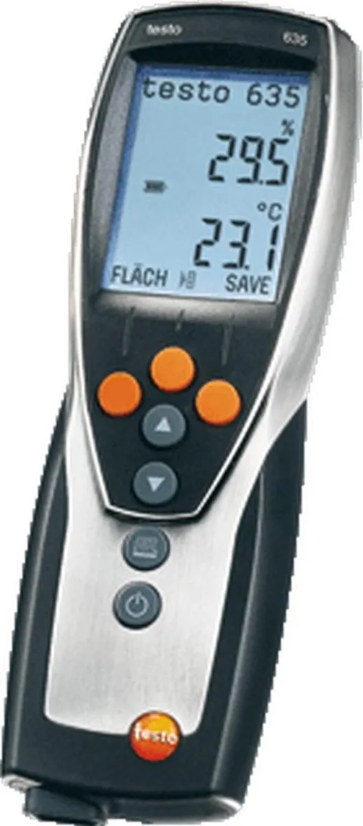 Testo 635-2 RV/Temperatuur Opnemer