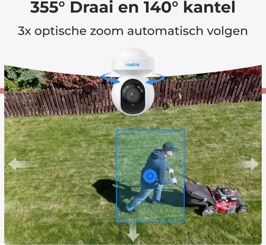 Reolink E1 Outdoor Beveiligingscamera 5MP - Wit