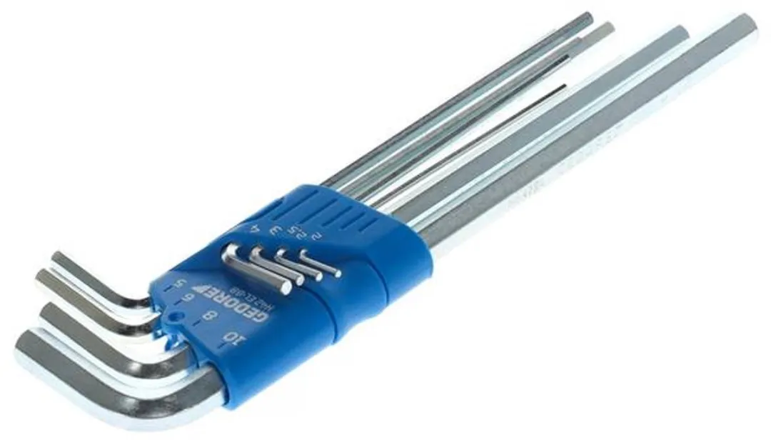 Gedore Inbussleutelset 8-delig 2-10mm - Zwart