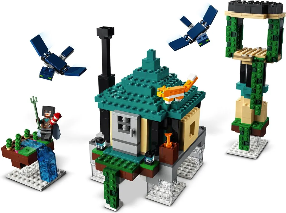 LEGO Minecraft De Luchttoren 21173 - 565 Stukken - Multikleur