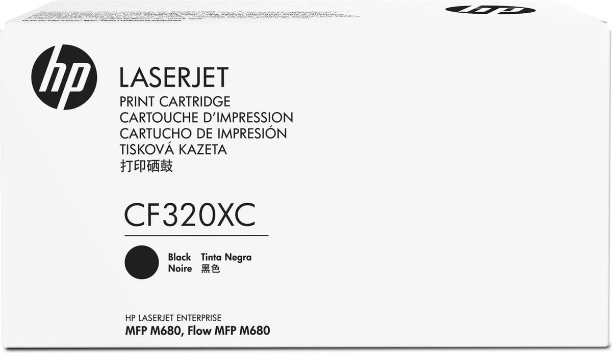 HP 653X CF320XC Tonercartridge - 18.000 pagina's - Zwart