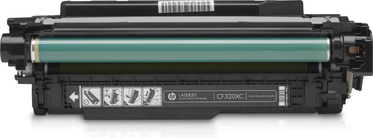 HP 653X CF320XC Tonercartridge - 18.000 pagina's - Zwart