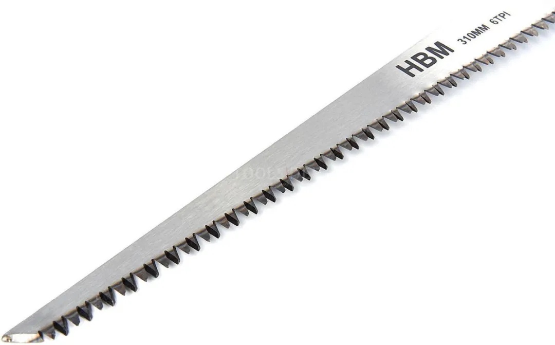 HBM 310mm 6TPI Schrobzaag - met lamp