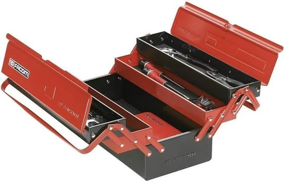 FACOM BT.11GPB Gereedschapskist - 5-delig - Rood/Zwart