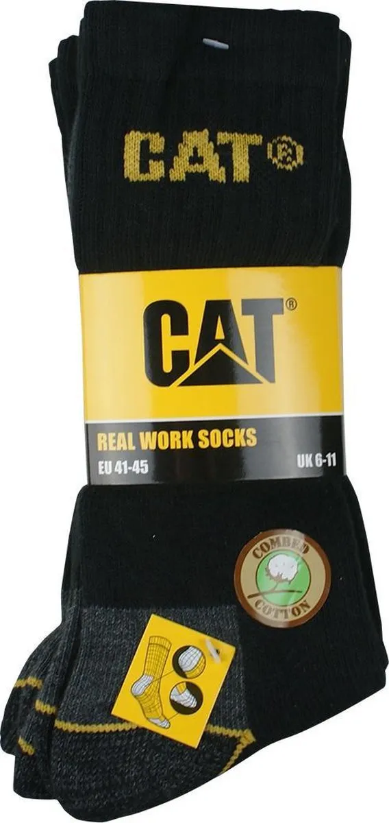 Caterpillar Sokken - Maat 46/50 - Zwart