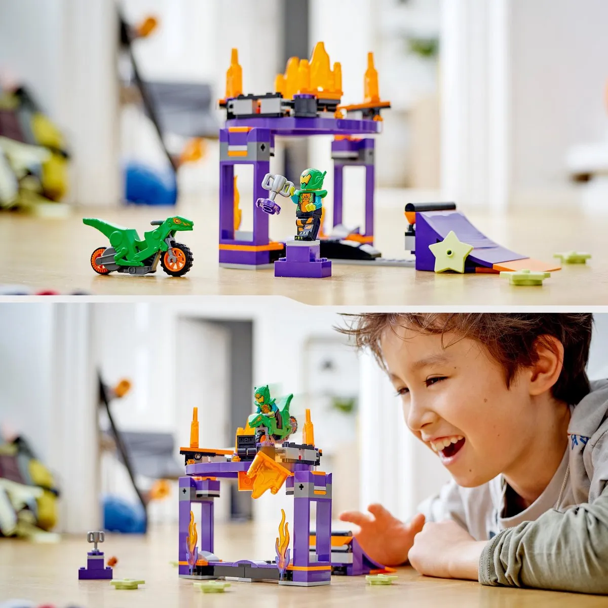 LEGO City Stuntz Dunken Stuntbaan Set 60359 - Meerkleurig