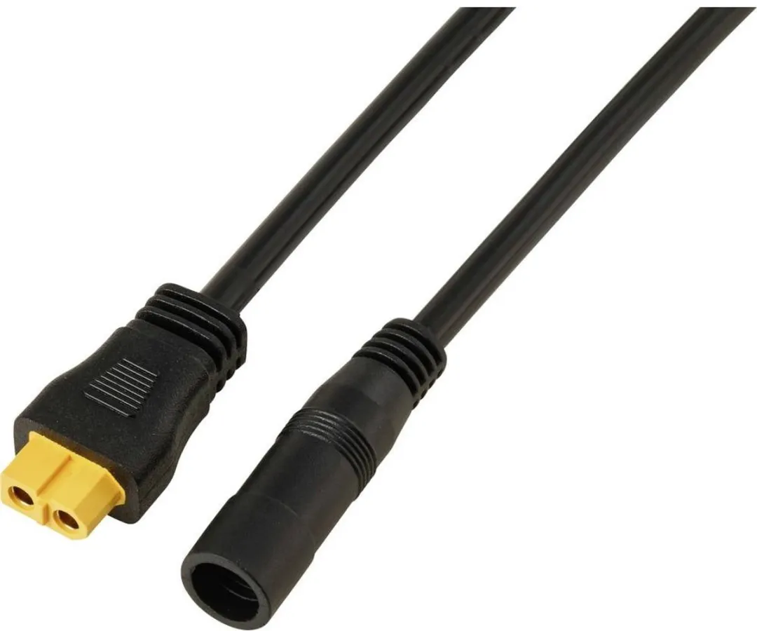 Tru Components DC-bus 2,1/5,5mm op XT60-kabel 0,5m TC-13619292