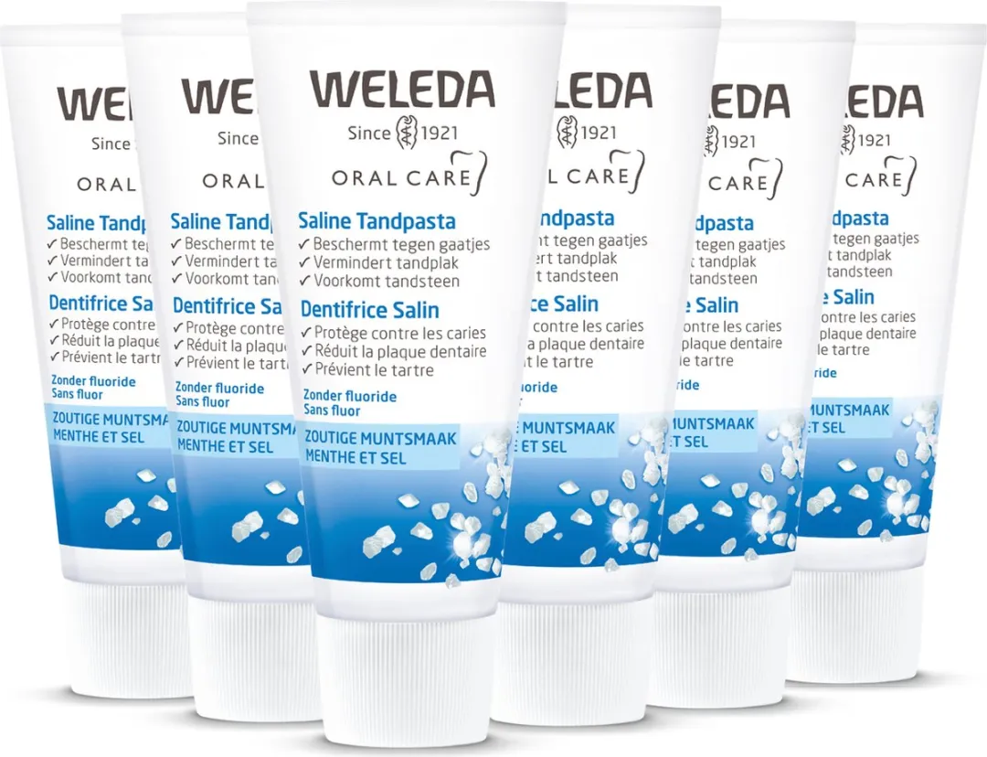 Weleda Saline Tandpasta 6x75ml