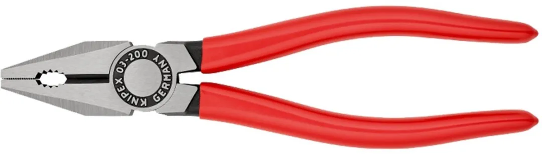 Knipex Combinatietang 0301200EAN - Rood/Zwart