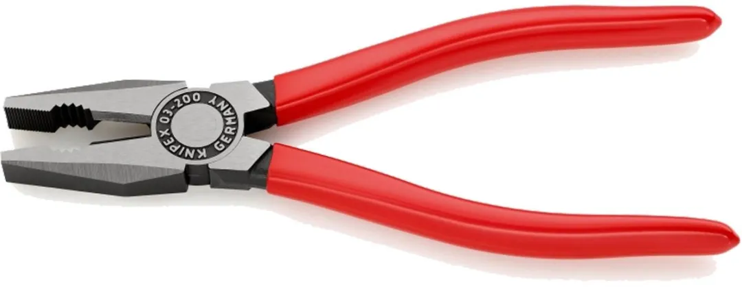Knipex Combinatietang 0301200EAN - Rood/Zwart