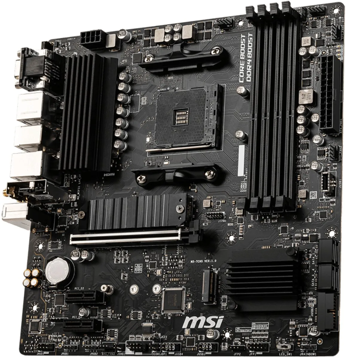MSI B550M PRO-VDH WIFI Moederbord - AM4 - Micro-ATX
